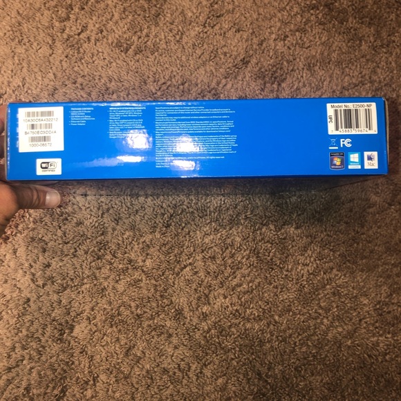 Linksys Router E2500 NP N600 Dual-Band WiFi Wireless Technology 4 Ethernet Ports - Picture 7 of 8